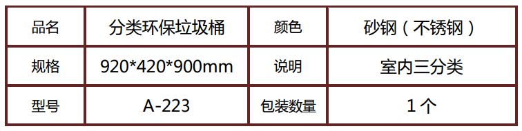 不銹鋼垃圾桶